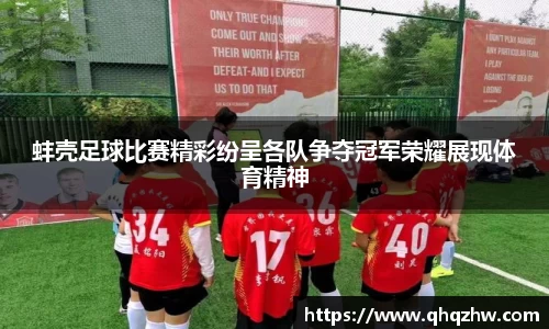 蚌壳足球比赛精彩纷呈各队争夺冠军荣耀展现体育精神