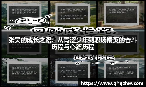 张昊的成长之路：从青涩少年到职场精英的奋斗历程与心路历程