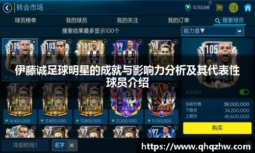 伊藤诚足球明星的成就与影响力分析及其代表性球员介绍